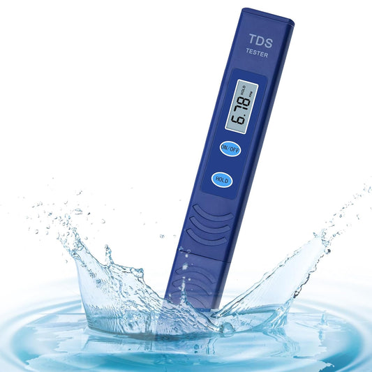 Ordalyne Digital TDS Meter — Reads Total Dissolved Solids in Seconds | 0-9990 PPM, Auto-Calibration, Pocket-Size Tester
