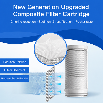Ordalyne Faucet Water Filter for Sink — Reduces Chlorine, Taste & Odor | Smart LED Filter-Life Display, Fits Standard Faucets